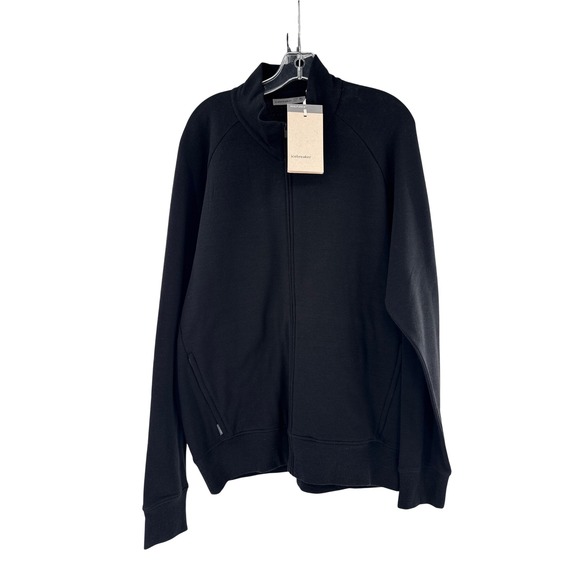 Icebreaker Other - Icebreaker Mens Lydmar LS Zip RealFleece Merino Wool Jacket Black XL